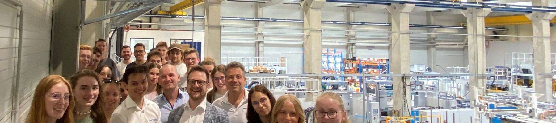 Visita de la Universidad Técnica de Rosenheim a 3CON